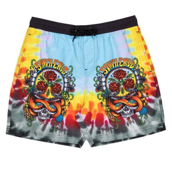 SANTA CRUZ SWIMSHORT DRESSEN ROSE CREW THREE