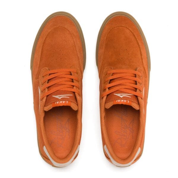 LAKAI RILEY 3 BURNT ORANGE SUEDE - Imagen 3