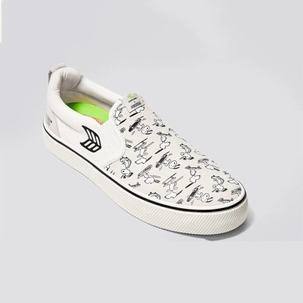 CARIUMA SLIP ON PRO SNOOPY SKATE WHITE - Imagen 4