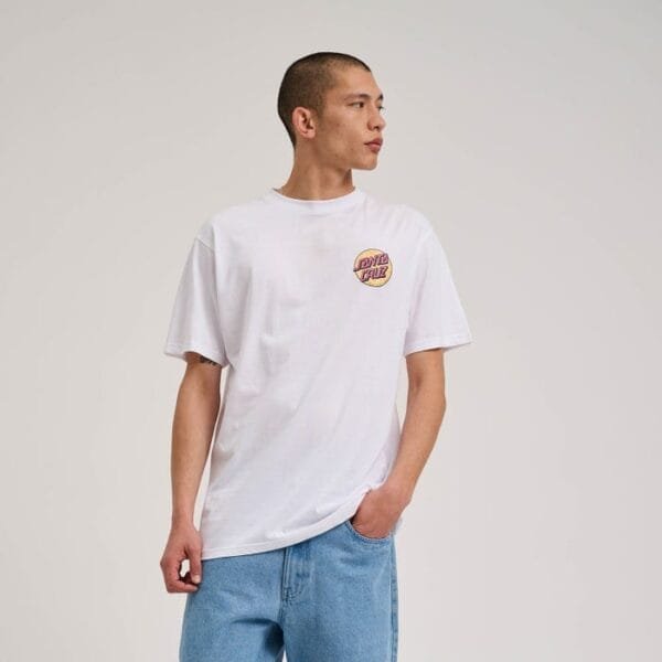 SANTA CRUZ WAGON DOT CHEST TEE - Imagen 5
