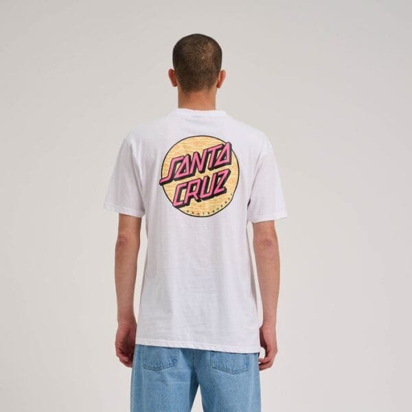 SANTA CRUZ WAGON DOT CHEST TEE - Imagen 3