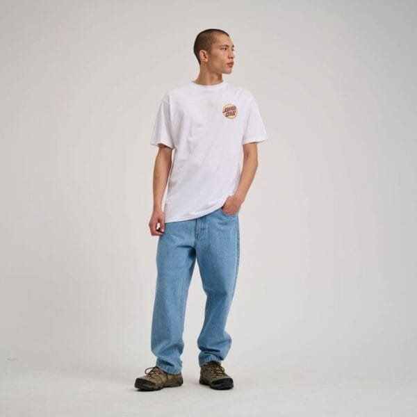 SANTA CRUZ WAGON DOT CHEST TEE - Imagen 2