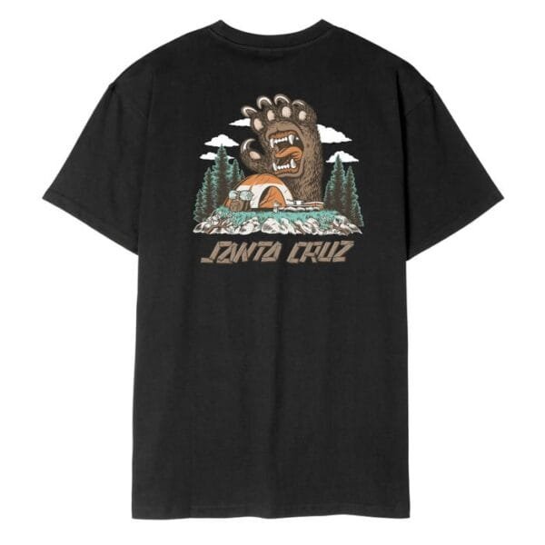 SANTA CRUZ YOUTH SCREAMING GRIZZLY TSHIRT