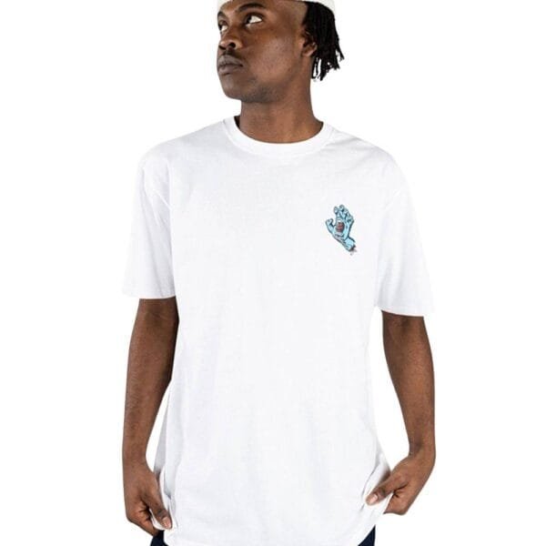 SANTA CRUZ SCREAMING HAND CHEST TEE - Imagen 2