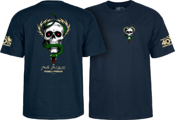 POWELL PERALTA MCGILL SKULL 40TH TEE