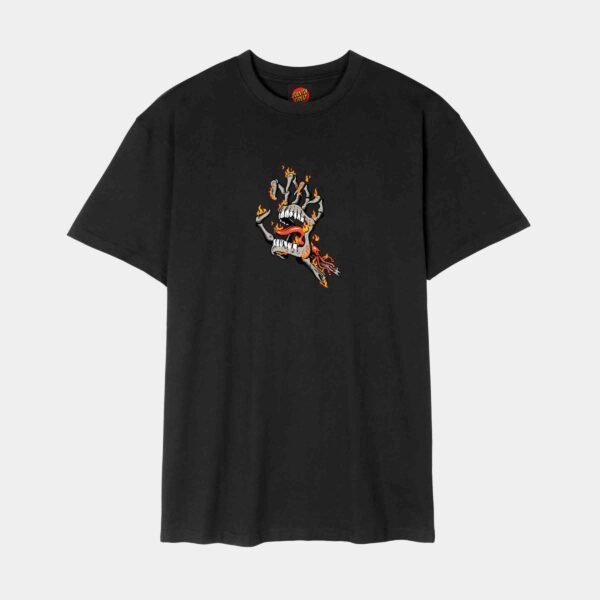SANTA CRUZ BURN BONE HAND TEE