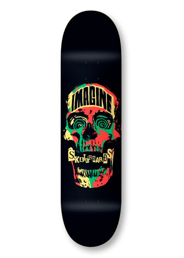 IMAGINE DECK SKULL PUNK BAD BRAINS 8.50
