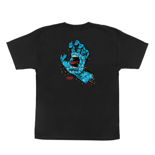 SANTA CRUZ X THRANGER THINGS SCREAMING LIGHTS SS MIDWEIGHTS YOUTH TEE