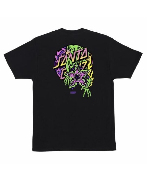 SANTA CRUZ STRANGER THINGS DEMOGORGON DOT SS YOUTH TEE