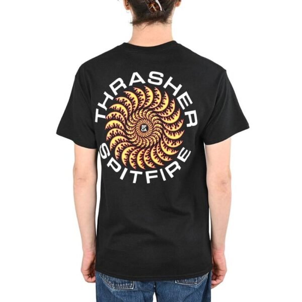 THRASHER X SPITFIRE CLASSIC SWIRL TEE